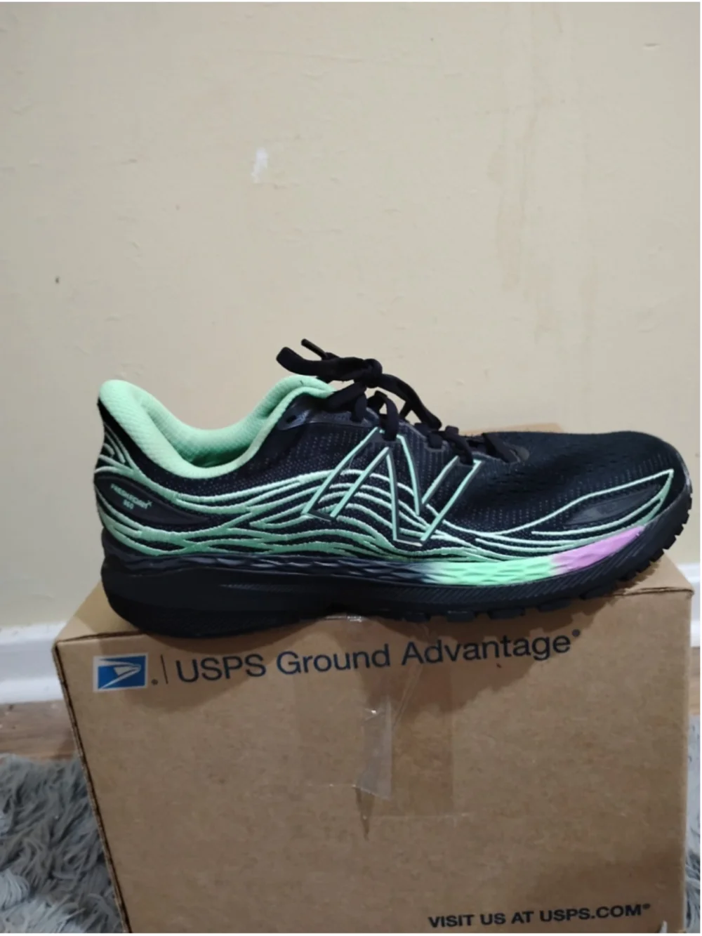 New Balance Fresh Foam 860 X Stability Mens Size 10.5 Black Athletic Shoes